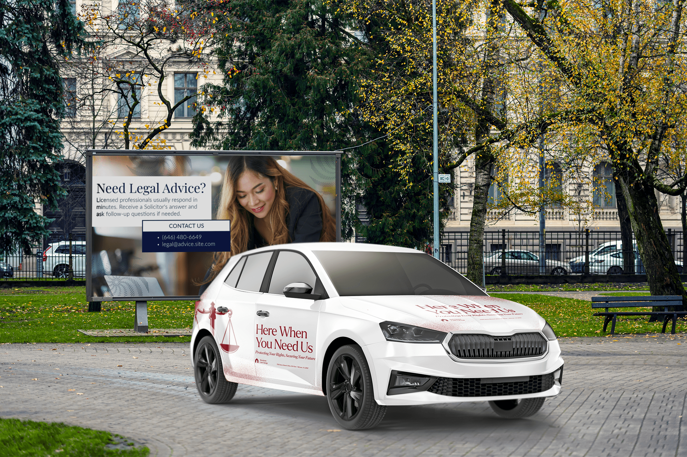 Vehicle wrapped with advertisement - earn money while you drive
